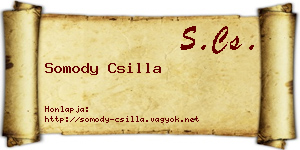 Somody Csilla névjegykártya